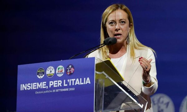 La ultraderecha gana las elecciones en Italia, ¡Giorgia Meloni será la primera ministra!