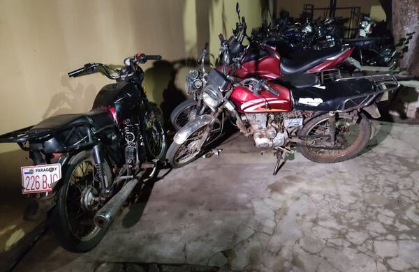 Incautan varias motocicletas en controles hechos por la Policía en San Lorenzo  - Policiales - ABC Color