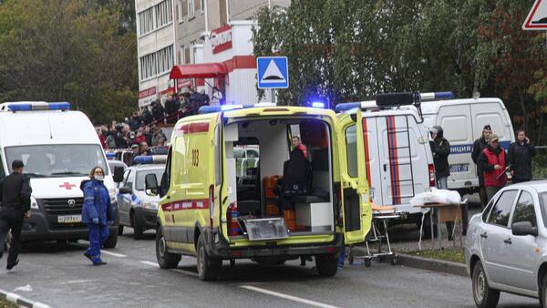 Diario HOY | Al menos trece muertos, entre ellos siete niños, en un tiroteo en una escuela en Rusia