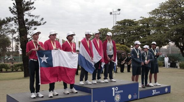 Paraguay bicampeón del Sudamericano Pre Juvenil de golf