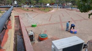 Plaza de la Democracia: ¿dónde están las criticadas planteras de cubiertas? - Nacionales - ABC Color
