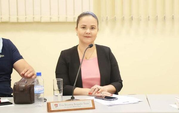 Rosana Bogado, fue electa nueva presidenta de la Junta Municipal de Coronel Oviedo – Prensa 5