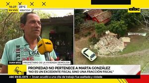 Propiedad no pertenece a Marta González - ABC Noticias - ABC Color