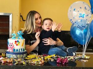 ¡Baltazar, el hijo de Florencia Gismondi, ya cumplió dos años! - Gente - ABC Color