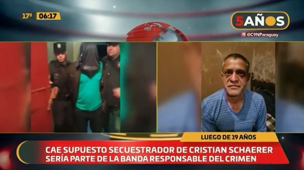 Detienen a “secuestrador” de Cristian Schaerer en Itapúa