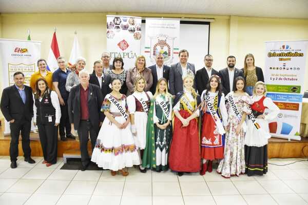 Presentan agenda de la 10a. Edición de la Fiesta Nacional de las Colectividades de Hohenau