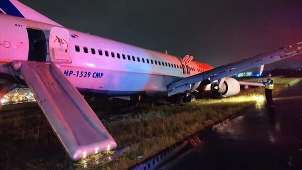 Paraguaya se lanza de avión que despistó en Panamá