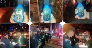 La Nación / Continúan controles en San Lorenzo contra la polución sonora