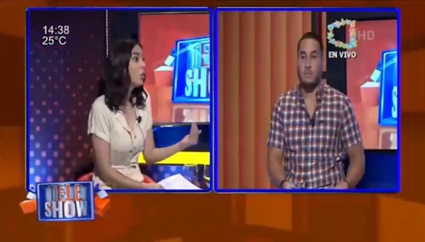 Natty Balbuena se cansó de César Trinidad y le puso los puntos - Teleshow