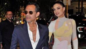 Crónica / [VIDEO] ¡Todo un galán! El gesto caballeroso de Marc Anthony con Nadia Ferreira
