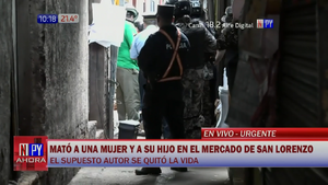 Reportan homicidio y posterior suicidio en Mercado de San Lorenzo