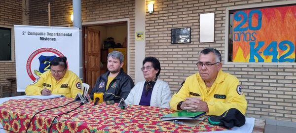 Bomberos voluntarios de San Juan Bautista lanzan campaña solidaria “Bombetón” 2022 - Nacionales - ABC Color