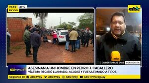 Asesinan a un hombre en Pedro Juan Caballero - ABC Noticias - ABC Color