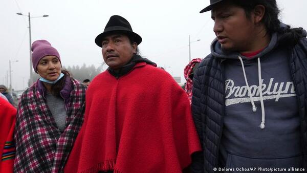 Declaran nulo el juicio contra líder indígena de Ecuador