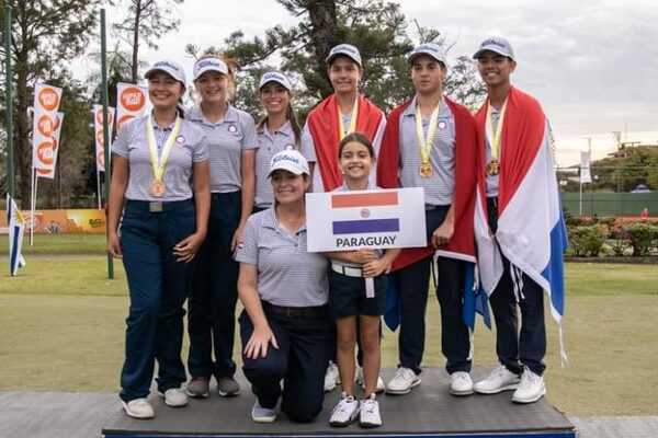 Paraguay se consagra bicampeón del Sudamericano Pre Juvenil de Golf en equipos e individual - ADN Digital