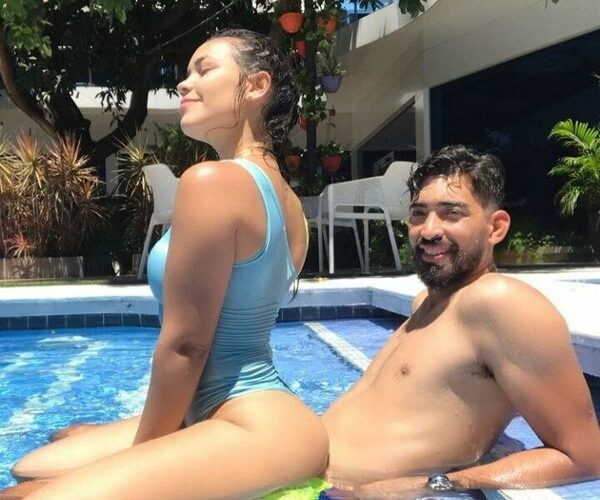 Novia modelo de Tobias Vargas y su dedicatoria por el ascenso de Luqueño
