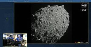 La Nación / La NASA probó con éxito misión de “defensa planetaria” contra un asteroide