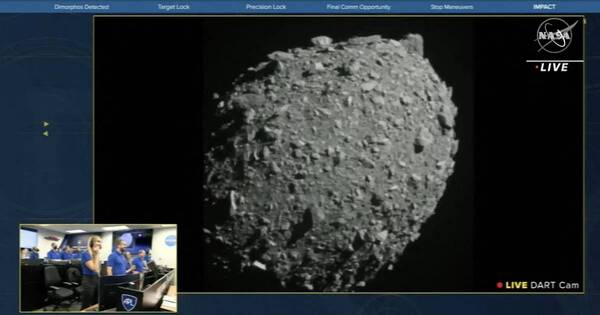 La Nación / La NASA probó con éxito misión de “defensa planetaria” contra un asteroide