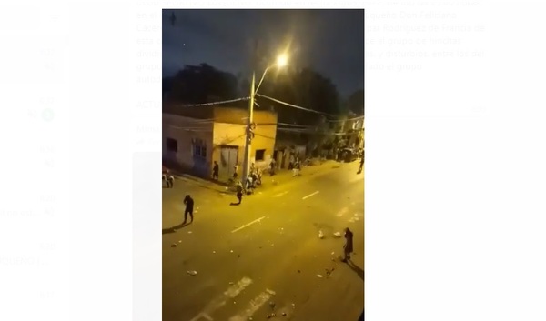 Cruce entre barras luqueñas deja un herido | 1000 Noticias