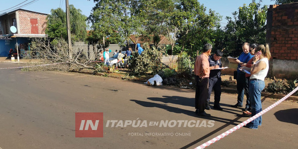 HOMBRE PERDIÓ LA VIDA MIENTRAS CIRCULABA EN BICICLETA 