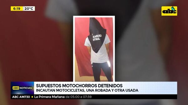 Motochorros adolescentes privados de libertad - ABC Noticias - ABC Color