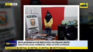 En flagrancia fue reducido un delincuente - ABC Noticias - ABC Color
