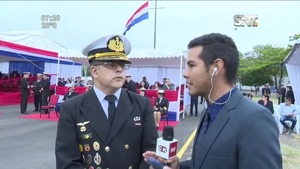 Ceremonia en conmemoración del día de la Armada Paraguaya - SNT