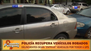 Robacoches dejan "enfriar" vehículos por miedo al GPS