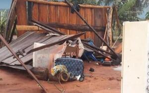 Tormenta dejó sin casas a varias familias en Canindeyú – Prensa 5