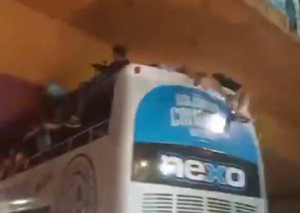 Diario HOY | Festejo por el ascenso casi acaba en tragedia
