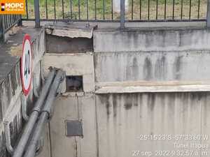 Diario HOY | Reporta una vez más el robo del sistema lumínico del túnel Itapúa