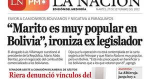 La Nación / LN PM: edición mediodía del 27 de setiembre