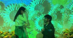 La Nación / Amor y arte: recibió propuesta de matrimonio en medio de la exposición de Vincent Van Gogh