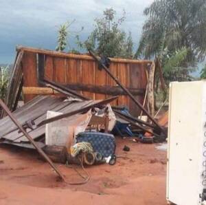 Crónica / Sarambí hizo hina el temporal en varias localidades del país