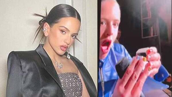 Crónica / [VIDEO] Fan le pide matrimonio a Rosalía en pleno concierto y así reaccionó