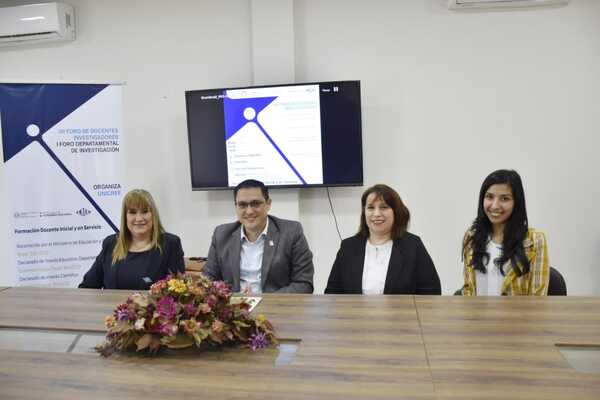 Presentan VII Foro de Docentes Investigadores y el Primer Foro Departamental de Investigación.