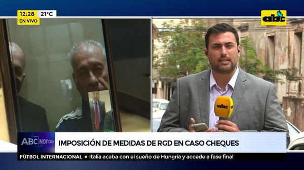 Imposición de medidas de RGD en caso cheques - ABC Noticias - ABC Color