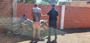 Tras persecución, capturan a ladrón de motocicleta en Chaipé
