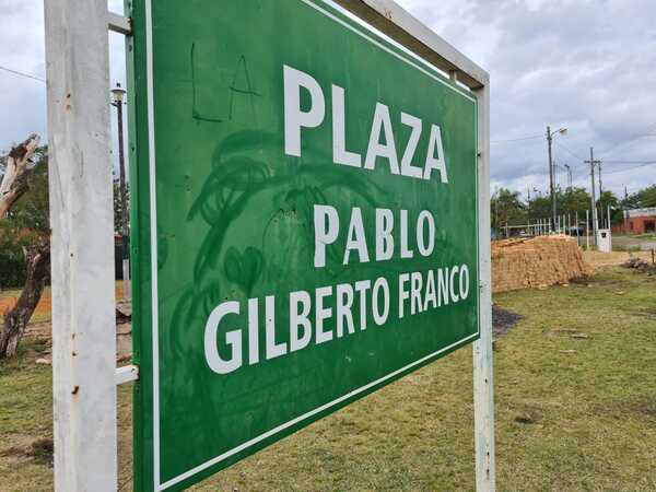 Avanzan con la remodelación de la plaza “Pablo Gilberto Franco” en Villa Hayes