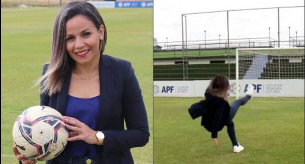 Crónica / [VIDEO] El yapi que se mandó esta periodista deportiva en plena grabación