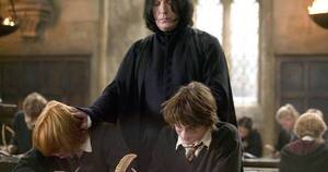 La Nación / La razón por la que Alan Rickman siguió interpretando a Severus Snape