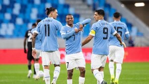 Cómodo triunfo de Uruguay en amistoso