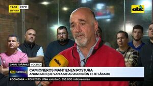 Camioneros van a sitiar Asunción el sábado - ABC Noticias - ABC Color