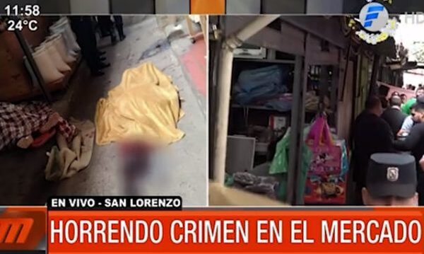 Horrendo crimen en mercado de San Lorenzo - Paraguaype.com