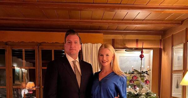 La Nación / Maxi López y Daniela Christiansson se encuentran en la dulce espera