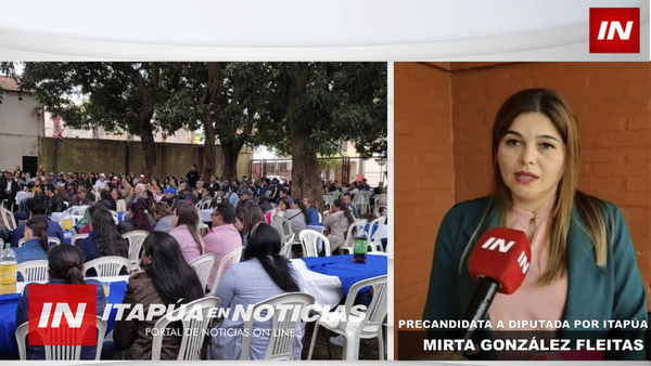 MIRTA GONZÁLEZ: “A LA GENTE LE PIDO QUE NO VOTEN POR LO CASUAL, CONOZCAN A LOS CANDIDATOS.”