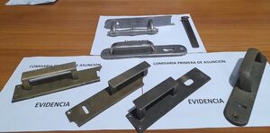 Sajonia: roban bocallaves y picaportes de bronce en seis segundos - Policiales - ABC Color