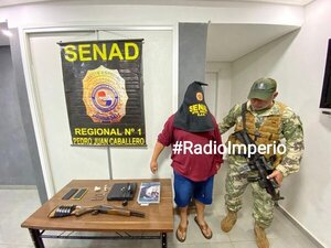 Un detenido en procedimiento de la Senad en la fracción Mangal - Radio Imperio