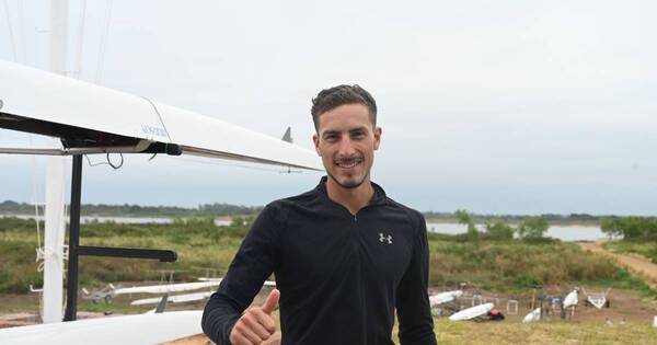 La Nación / ASU2022: remero uruguayo campeón mundial ya está en nuestro país
