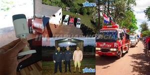 FORTALECEN CUARTEL DE BOMBEROS DE YATYTAY
